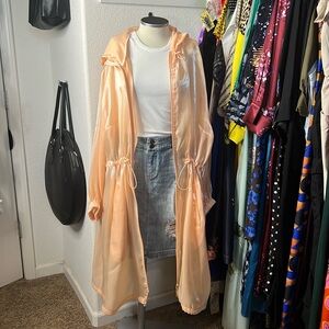 🆕 listing! Future Collective sheer peach jacket